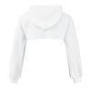 Womens Super Cropped Hoodie Sweatshirts Long Sleeve Crop Tops
