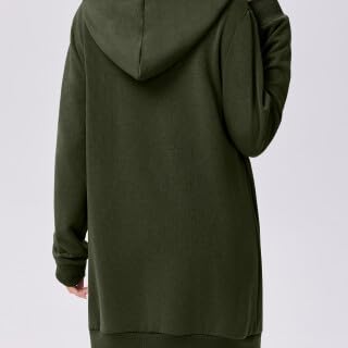 Zip Up Hoodies For Women Long Sleeve Oversized Sweatshirts Casual Lightweight Fleece Jackets With Pockets