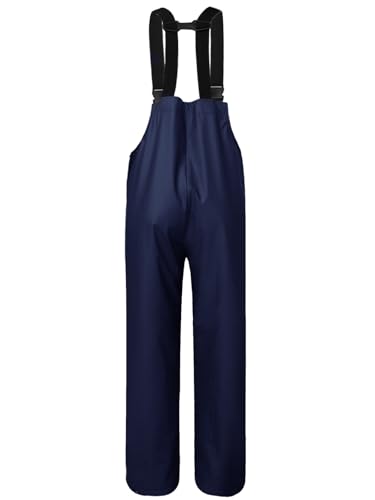Workwear Bib Rain Pants for Men Women Heavy Duty Trousers Waterproof Work Pants Fishing Overalls