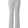 Women's Relaxed Boot-Cut Office Pants Trousers Slacks
