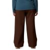 Womens Brea Falls Nylon Pant, Tobacco, 1X x L