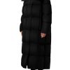 Women's Winter Long Puffer Coats Hooded Zip Up Casual Thickened Down Jackets Trendy Warm Clothes Outerwear