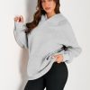 Womens Hoodies Oversized Sweatshirts Pullover Fleece Sweaters Long Sleeve Winter Fall Outfits Fashion Y2k Clothes