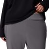 Womens All Seasons Slim Pull-On Pant, City Grey, 1X