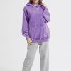 Womens Oversized Hoodies Unisex Casual Hooded Sweatshirts Vintage Wash Cotton Mens Pullover Tops