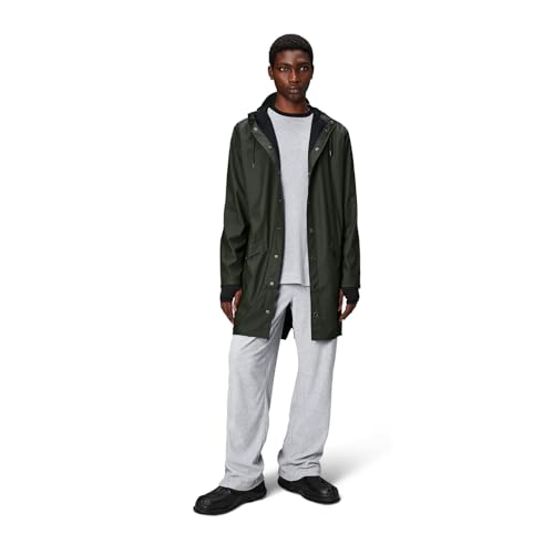 Long Jacket - Waterproof Jacket for Men and Women - Windproof Lightweight Coat Unisex, 2 Year Product Warranty