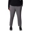 Womens All Seasons Slim Pull-On Pant, City Grey, 1X