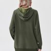Womens Fleece Hoodies Soft Midweight Casual Hooded Sweatshirts Y2K Fall Winter Pullover Tops Kangaroo Pocket