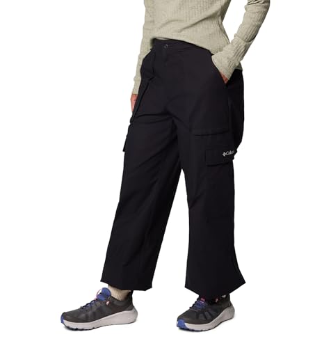Womens Brea Falls Cotton Ripstop Pant, Black, Small