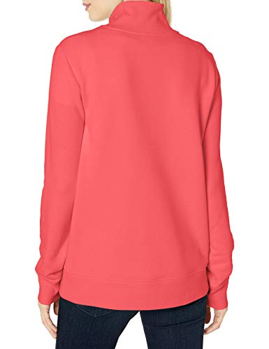 Women's Long-Sleeve Fleece Quarter-Zip Top (Available in Plus Size)