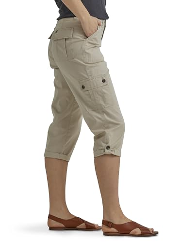 womens Ultra Lux Comfort With Flex-to-go Cargo Capri Pant
