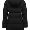 Women's Warm Thickened Parka Coat Winter Puffer Jacket with Removable Hood