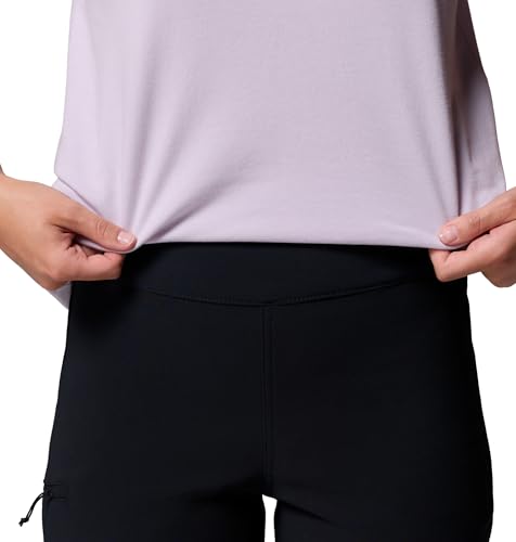Womens Back Beauty High-Rise Pant, Black, Small x S