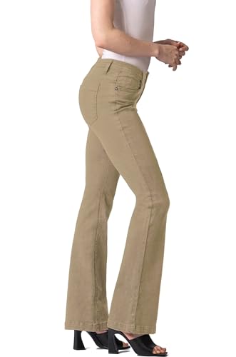 Women's Slim Boot Cut Stretch Pants