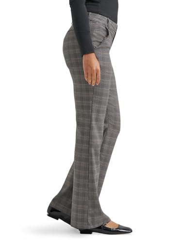 Women's Wrinkle Free Mid Rise Bootcut Pant