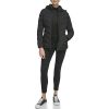 Women's Everyday Hooded Zip Front Puffer Long Sleeve Coat