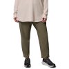 Womens All Seasons Slim Pull-On Pant, Stone Green, 3X x S