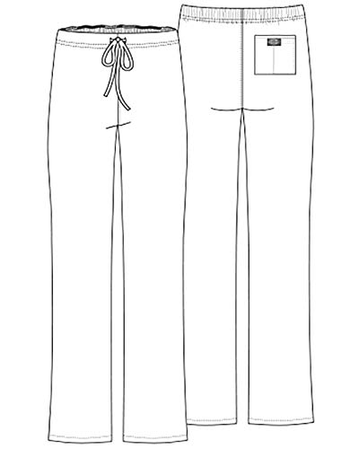 Scrub Set for Men & Women 3 Pockets, V-Neck Top 83706 and Natural Rise Drawstring Pant for Healthcare Heros 83006