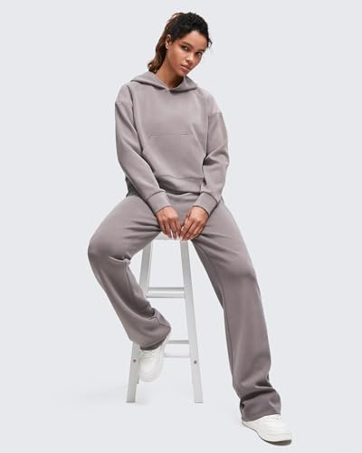 Smoofit Modal Soft Women's Fashion Hoodies Casual Pullover Long Sleeve Sweatshirts with Kangaroo Pocket