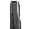 Striped Track Pants Men Parachute Pants Women Baggy Sweatpants Y2k Wide Leg Cargo Pants with Drawstring
