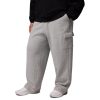 Womens Aldermore Fleece Cargo Pant,  Grey Heather, 1X x S