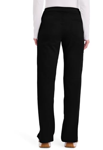 Women Scrub Pant with Straight Leg Pull-on Pant Medical Bottom with 4 Pocket & 2-Way Stretch Fabric - WW110
