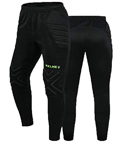 Soccer Goalkeeper Pants Pro with Protection Pads – Padded Soccer Goalie Pants – Kids, Youth and Adults Sizes