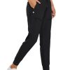 Women's Joggers Lightweight Hiking Pants High Waist 5 Zipper Pockets Quick Dry Travel Athletic UPF50+