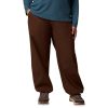 Womens Brea Falls Nylon Pant, Tobacco, 1X x L