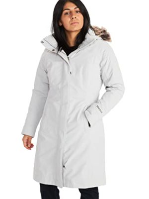 Women's Chelsea Waterproof Down Rain Coat, Fill Power 700