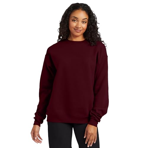 Men's EcoSmart Fleece, Pullover Crewneck Sweatshirt, 1 or 2 Pack