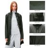 Long Jacket - Waterproof Jacket for Men and Women - Windproof Lightweight Coat Unisex, 2 Year Product Warranty
