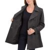 Women's Classic Double Breasted Coat Plus Size