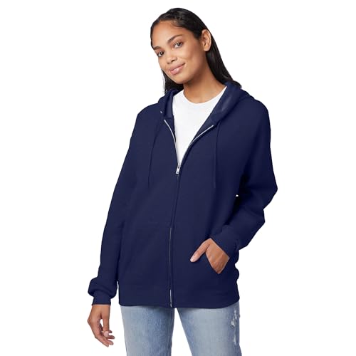 , Ecosmart Fleece Full-zip Hoodie for Men, Hooded Sweatshirt