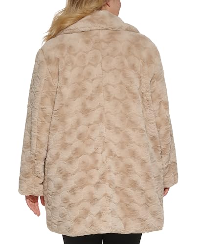 Women's Classic Mink Style Faux Fur Coat