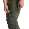 Men Women Motorcycle Riding Jeans Protective Pants Knight Hockey Biker Armor Pants (M=30, Army Green)