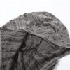 Women Off Shoulder Hooded Top - Ripped Crop & Long Sleeve Y2K Tees With Detachable Sleeves