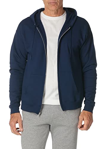 , Ecosmart Fleece Full-zip Hoodie for Men, Hooded Sweatshirt