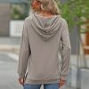 Women Sunflower Graphic Hoodies Long Sleeve Pullover Drawstring Sweatshirt Loose Fit Tunic Tops