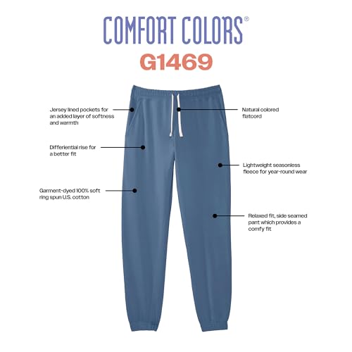 Adult Lightweight Cotton Sweatpants with Pockets, Style G1469