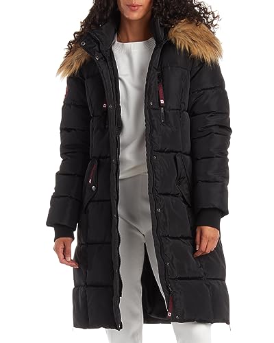 Women's Winter Jacket - Heavyweight Long Length Bubble Puffer Parka (S-3X)