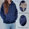 Star Graphic Hoodies Oversized Y2k Leopard Print Hooded Sweatshirt Cheetah Hoodie Streetwear Unisex Pullover Tops