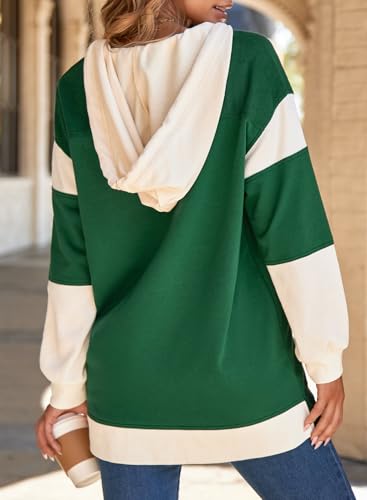 Oversized Sweatshirt For Women Casual Long Sleeve Button Down Hoodies Womens Fall Fashion 2025