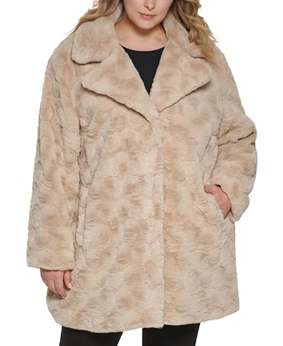 Women's Classic Mink Style Faux Fur Coat