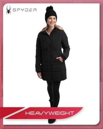 Women's Puffer Jacket - Cozy Hooded Long Puffer Jackets for Women with Hand Pockets - Soft Stretch Bubble Jacket S-XL