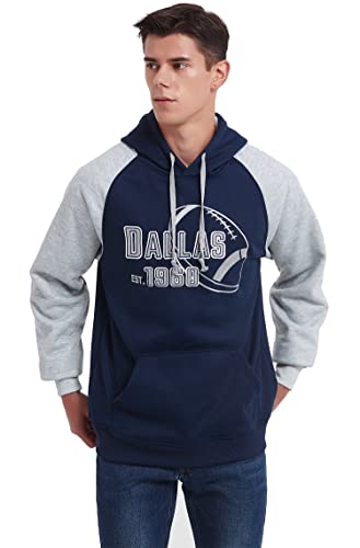 Men Women Unisex City Classic Football Embroidery Sweatshirt Jersey Apparel Pullover Hoodie
