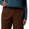 Womens Brea Falls Nylon Pant, Tobacco, 1X x L