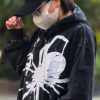 Y2K Goth Hoodie Skull/Spider Print Streetwear Unisex Oversized Sweatshirt for Men Women Vintage Harajuku Fashion