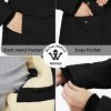 Women's Winter Warm Sherpa Lined Jacket Heavy Parka Coat with Hood