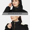 Women's Winter Warm Sherpa Lined Jacket Heavy Parka Coat with Hood